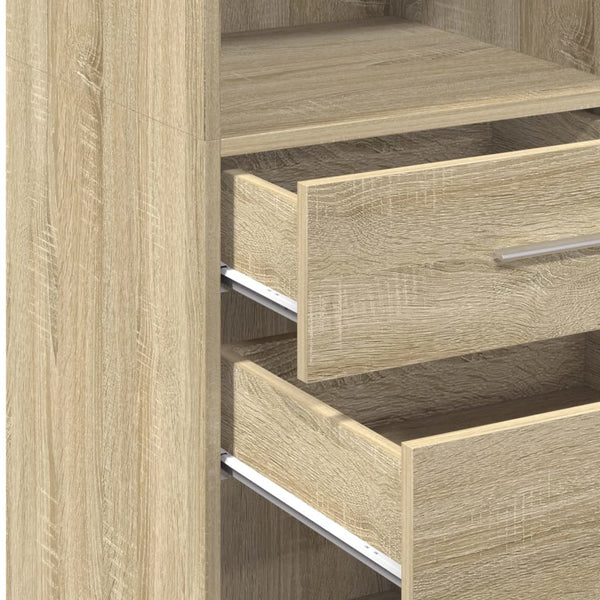 Highboard Sonoma Eiche 45x42,5x124 cm