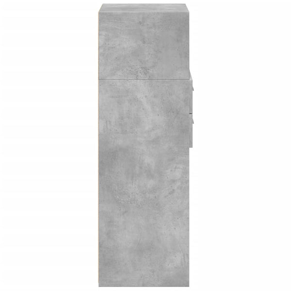 Highboard Betongrau 45x124 cm