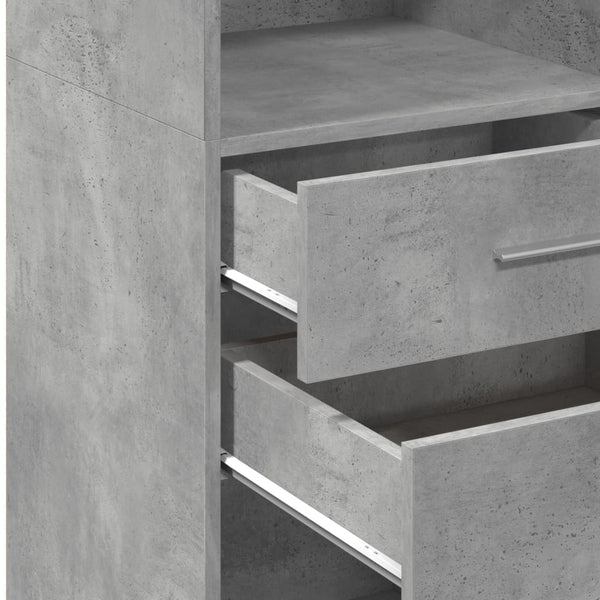 Highboard Betongrau 45x124 cm