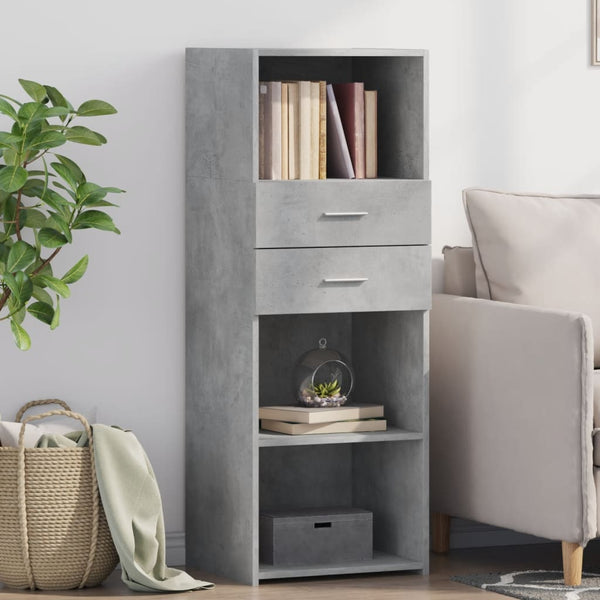 Highboard Betongrau 45x124 cm