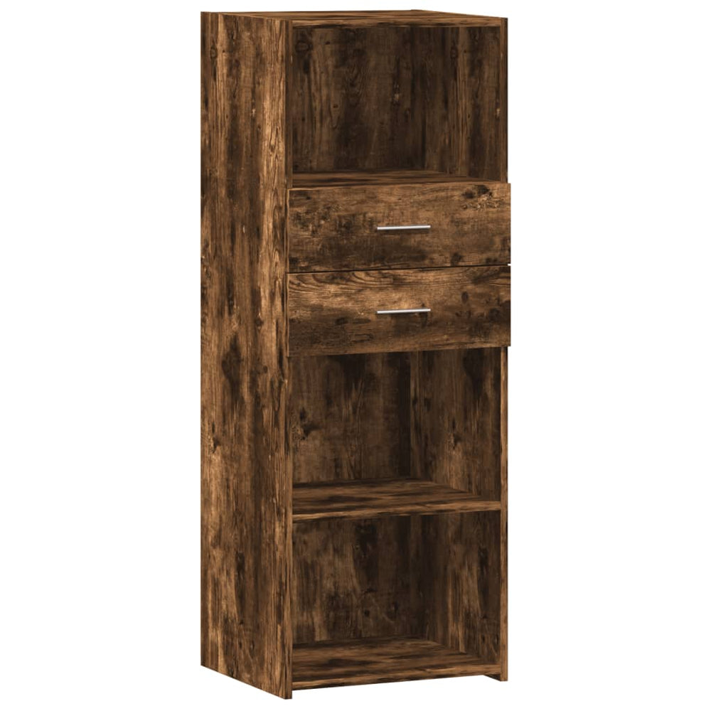 Highboard Räuchereiche 45x42,5x124 cm