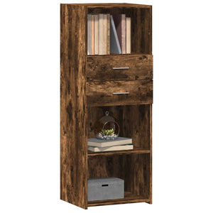 Highboard Räuchereiche 45x42,5x124 cm