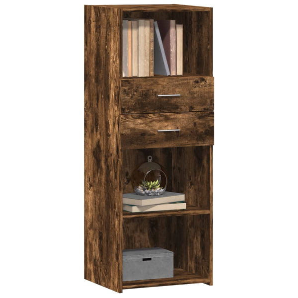 Highboard Räuchereiche 45x42,5x124 cm