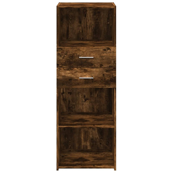 Highboard Räuchereiche 45x42,5x124 cm