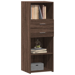 Highboard Braun Eichen-Optik 124 cm