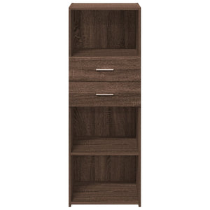Highboard Braun Eichen-Optik 124 cm