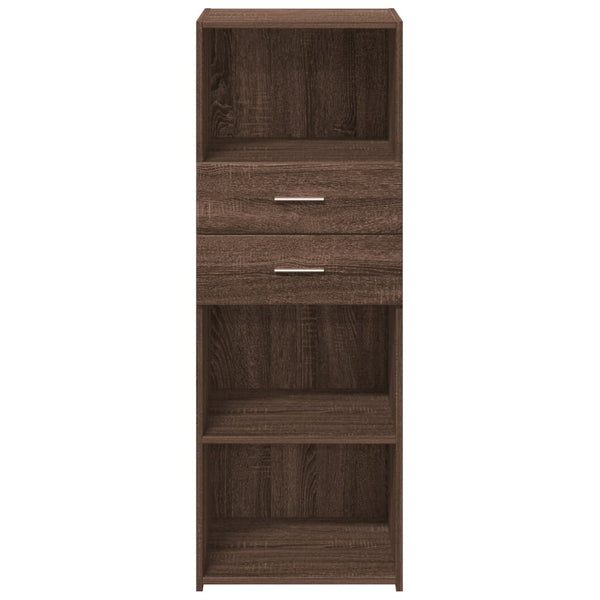 Highboard Braun Eichen-Optik 124 cm