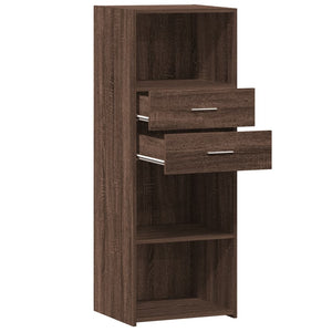 Highboard Braun Eichen-Optik 124 cm