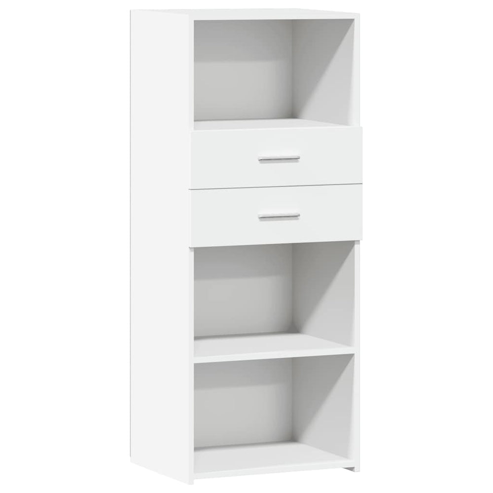 Weißes Highboard 50x42,5x124 cm