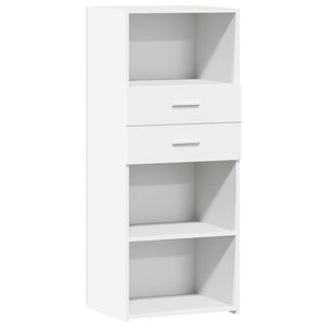 Weißes Highboard 50x42,5x124 cm