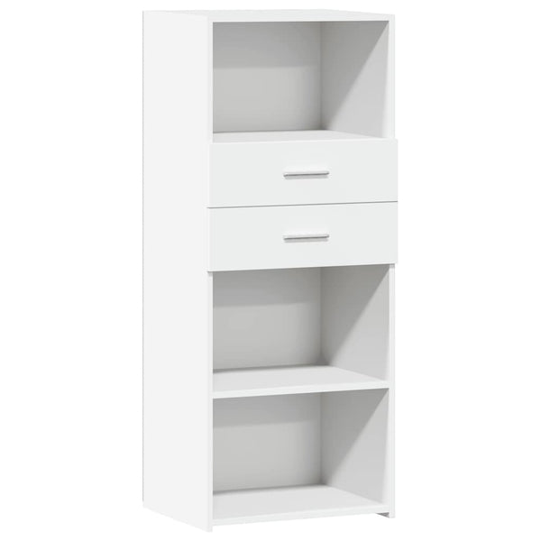 Weißes Highboard 50x42,5x124 cm