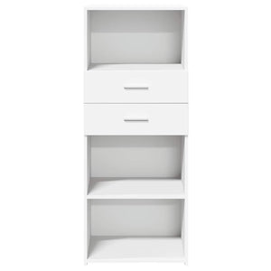 Weißes Highboard 50x42,5x124 cm