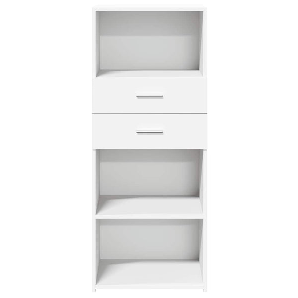 Weißes Highboard 50x42,5x124 cm