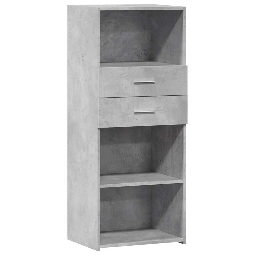 Highboard Betongrau 50x42,5x124 cm