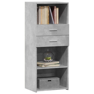 Highboard Betongrau 50x42,5x124 cm