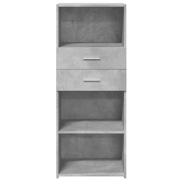 Highboard Betongrau 50x42,5x124 cm