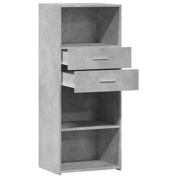 Highboard Betongrau 50x42,5x124 cm
