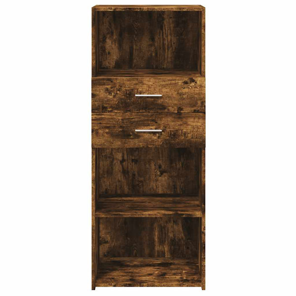 Highboard Räuchereiche 50x42,5x124 cm