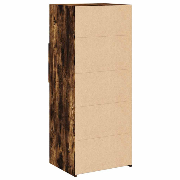 Highboard Räuchereiche 50x42,5x124 cm