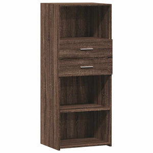 Highboard Braun Eichenoptik 50x42,5x124 cm