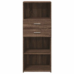 Highboard Braun Eichenoptik 50x42,5x124 cm