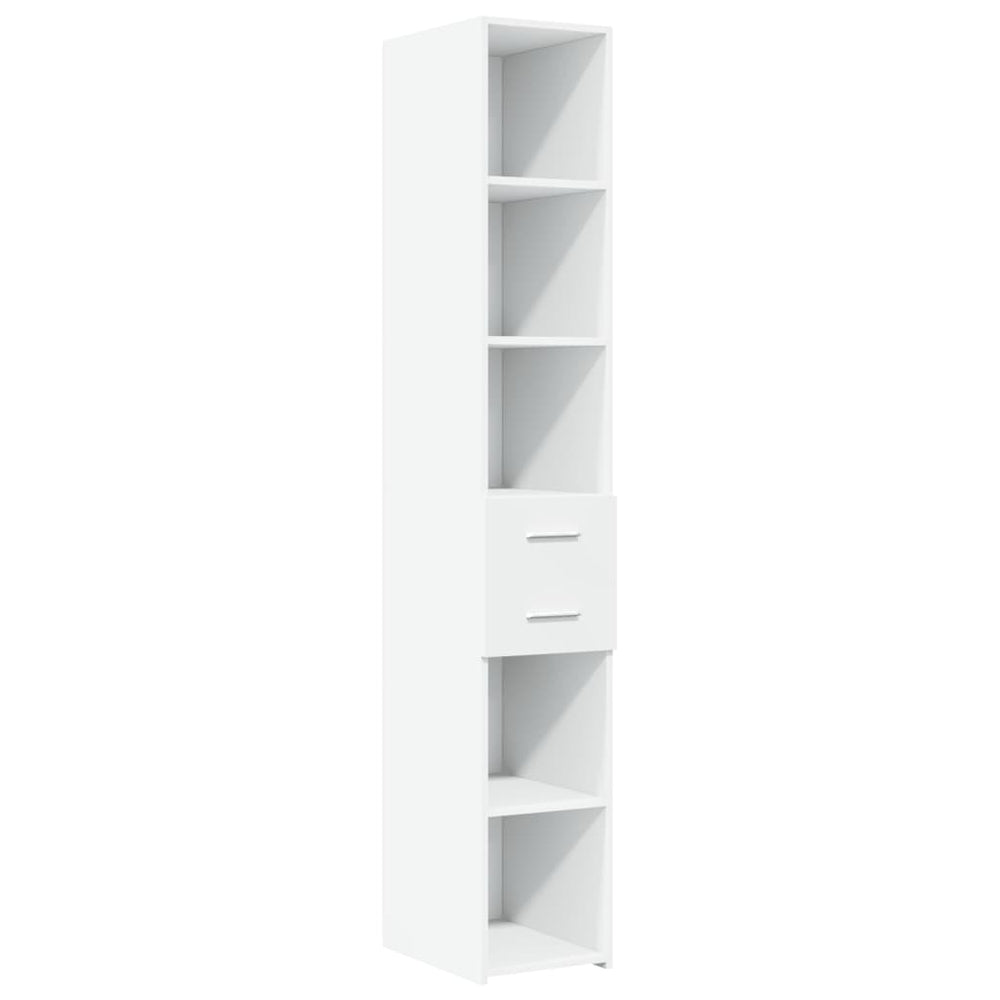 Highboard Weiß 30x42,5x185 cm