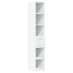 Highboard Weiß 30x42,5x185 cm