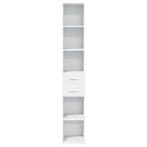 Highboard Weiß 30x42,5x185 cm