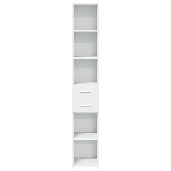 Highboard Weiß 30x42,5x185 cm