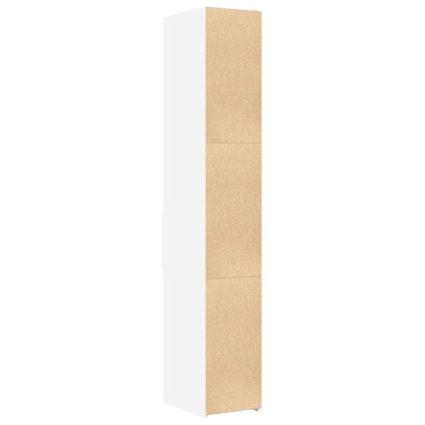 Highboard Weiß 30x42,5x185 cm