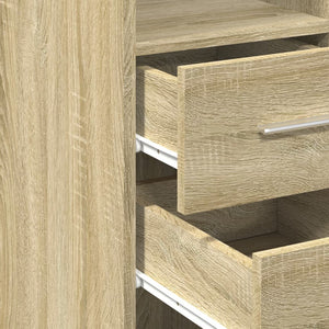 Highboard Sonoma Eiche 30x42,5x185 cm