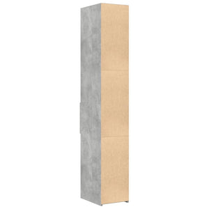 Highboard Betongrau 30x42,5x185 cm