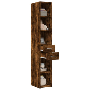 Highboard Räuchereiche 30x42,5x185 cm