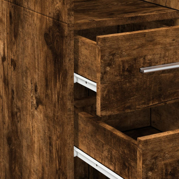 Highboard Räuchereiche 30x42,5x185 cm