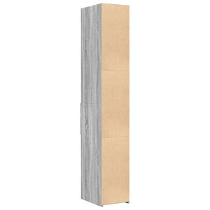 Highboard Grau Sonoma 30x42,5x185 cm