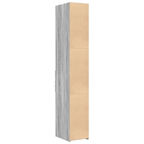 Highboard Grau Sonoma 30x42,5x185 cm