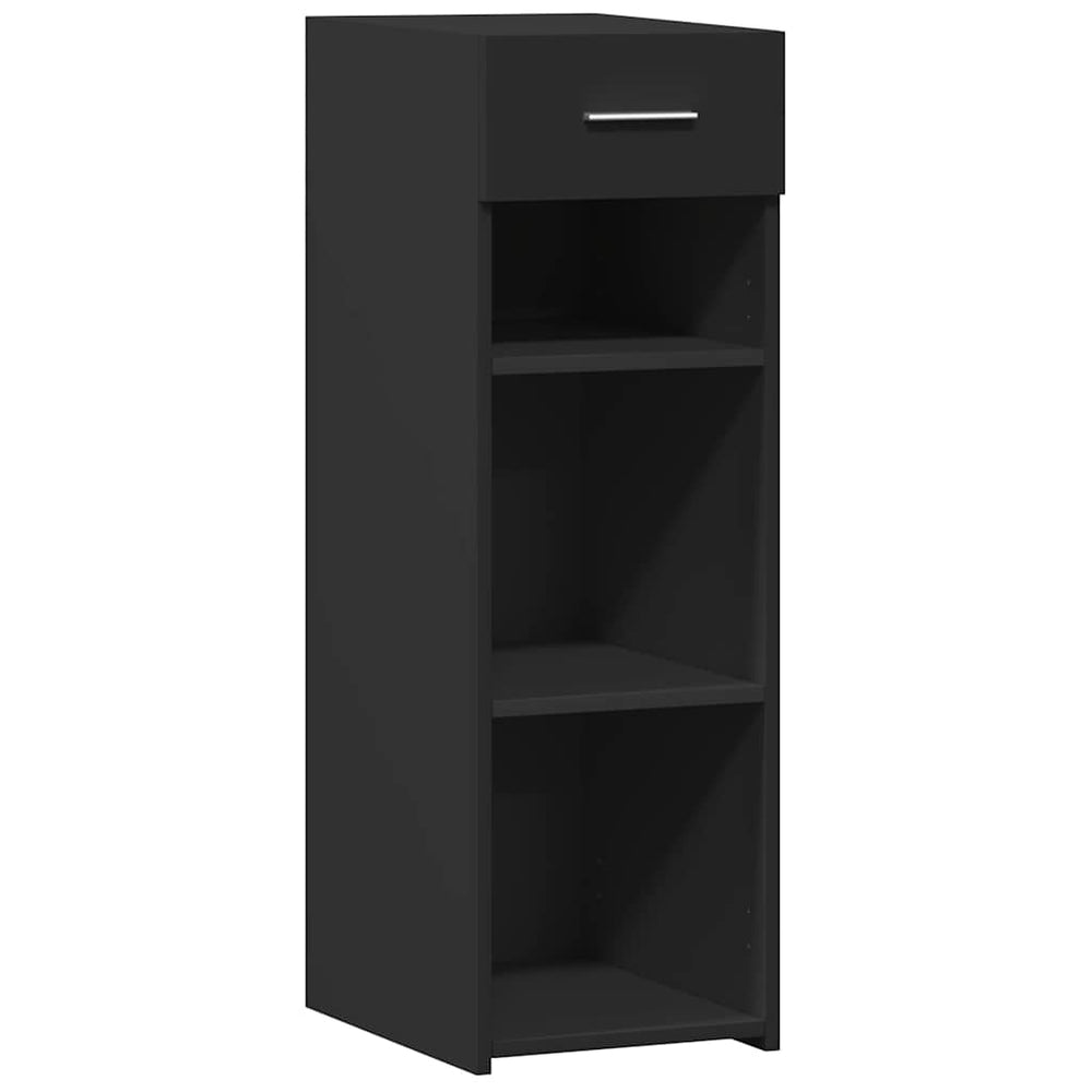 Schwarzes Sideboard 30x42,5x93 cm