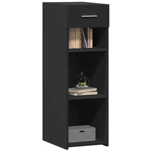 Schwarzes Sideboard 30x42,5x93 cm