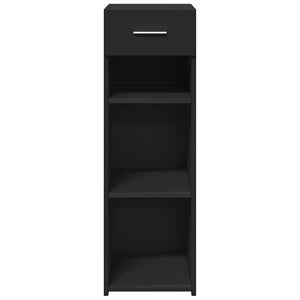 Schwarzes Sideboard 30x42,5x93 cm
