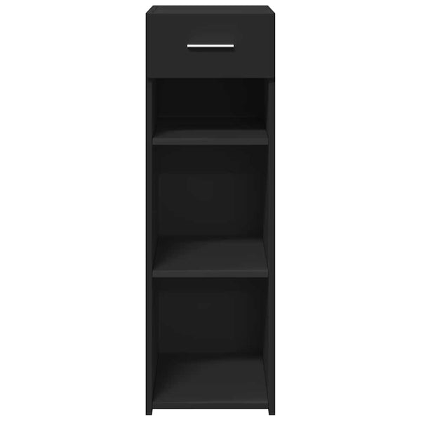 Schwarzes Sideboard 30x42,5x93 cm