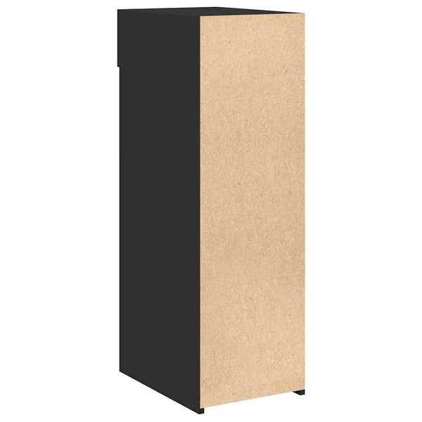Schwarzes Sideboard 30x42,5x93 cm