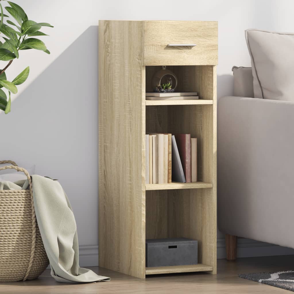 Sonoma-Eiche Sideboard, 30x42,5x93 cm