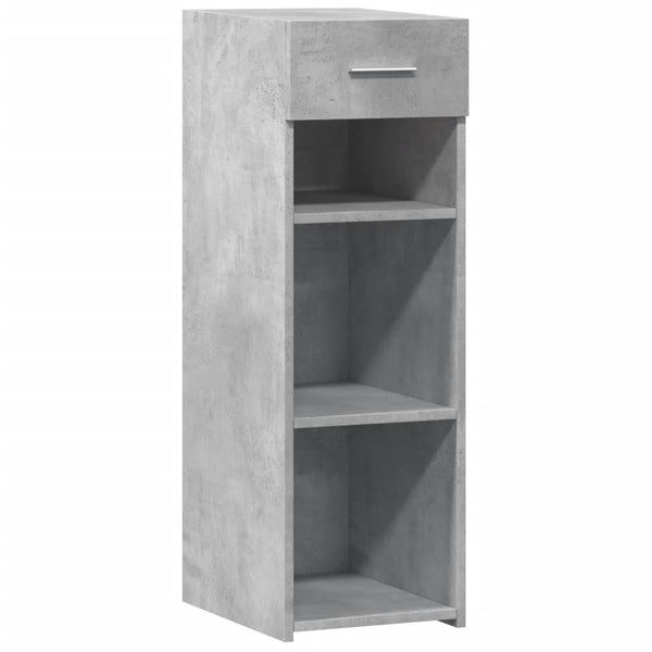 Betongraues Sideboard 30x42,5x93 cm
