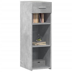 Betongraues Sideboard 30x42,5x93 cm
