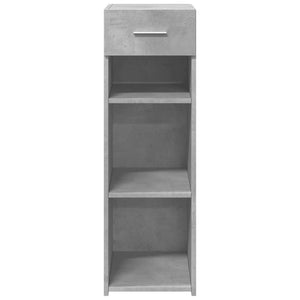 Betongraues Sideboard 30x42,5x93 cm