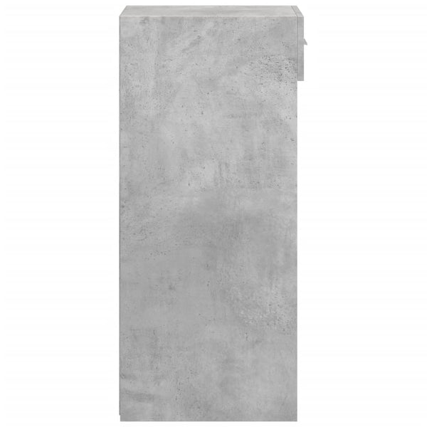 Betongraues Sideboard 30x42,5x93 cm