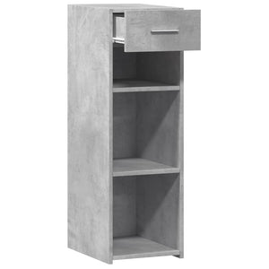 Betongraues Sideboard 30x42,5x93 cm