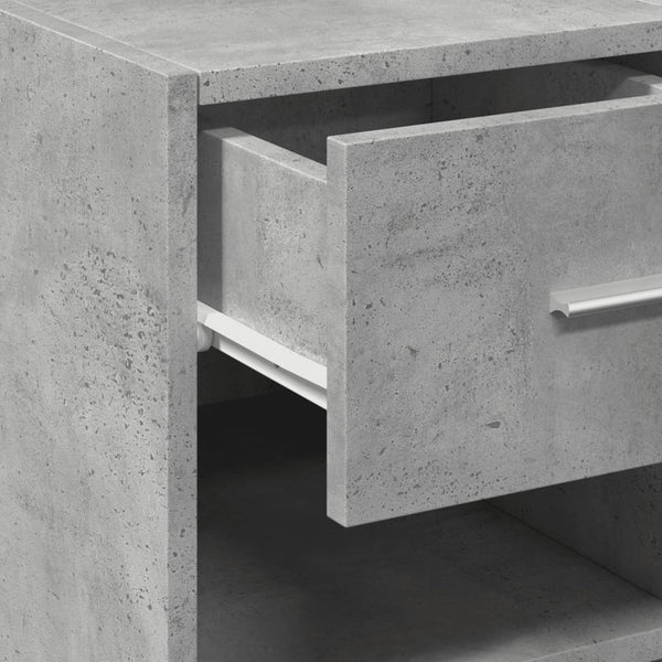 Betongraues Sideboard 30x42,5x93 cm