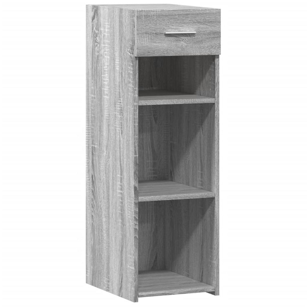 Graues Sonoma Sideboard, 30x42,5x93 cm