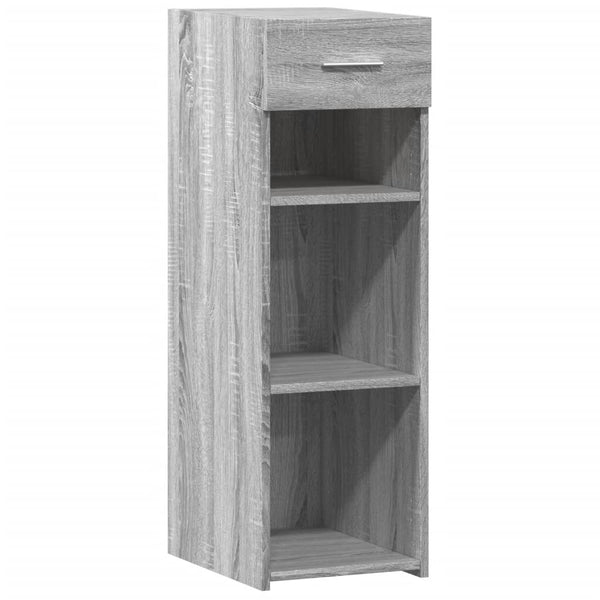Graues Sonoma Sideboard, 30x42,5x93 cm